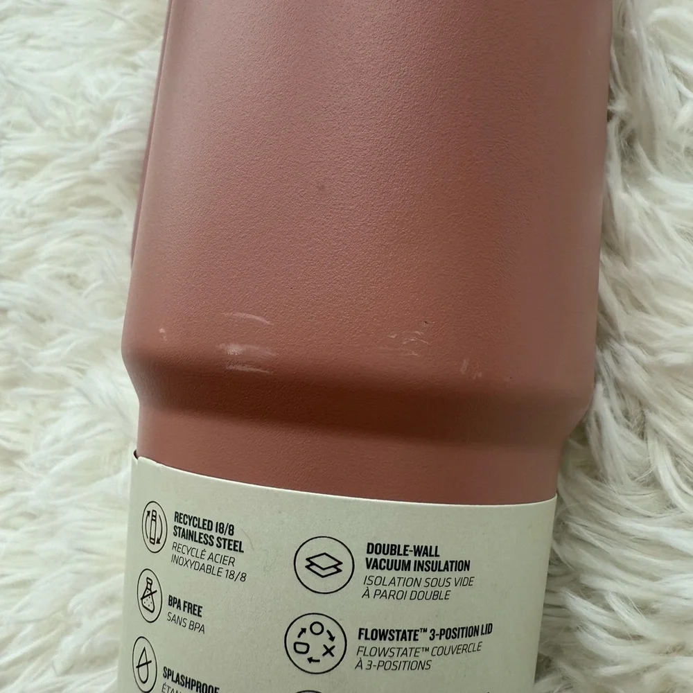 Stanley 30oz Flowstate Tumbler | Antique Rose - Picture 3 of 5